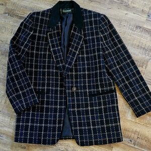 Vintage Harve Benard Tweed Wool Jacket Womens 8-10